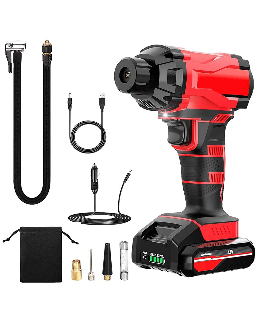 Fresh Fab Finds 150psi Cordless Car Tire Pump