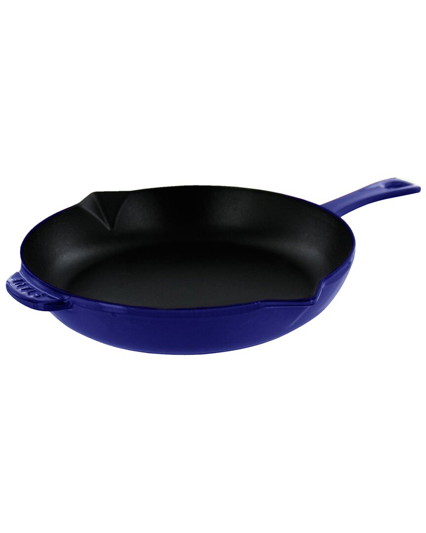 Staub Cast Iron 10-inch Fry Pan Skillet In Dark Blue At Urban Outfitters