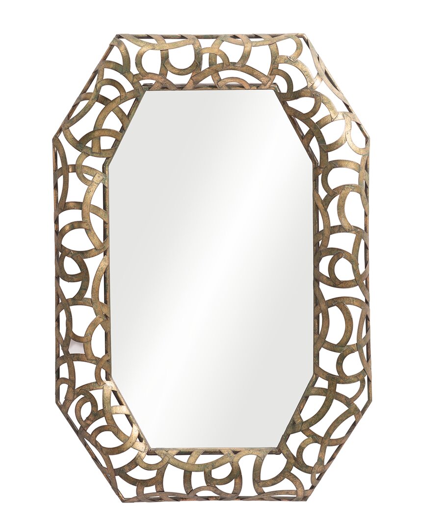 Zuo Modern Kin Mirror Antique Gold