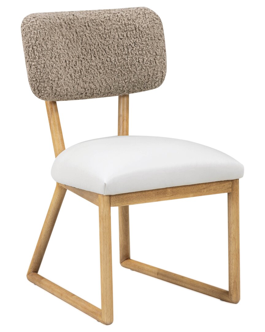 Tov Furniture Bobbie Vegan Leather Dining Chair In Multi