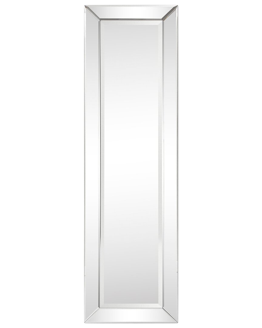Empire Art Direct Moderno Beveled Rectangle Cheval Mirror Full Length Mirror Leaner
