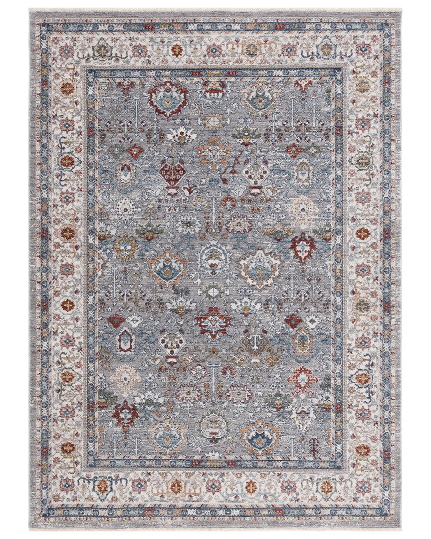Ralph Lauren Lauren Fairhaven Power Loomed Spacedyed Rug In Grey