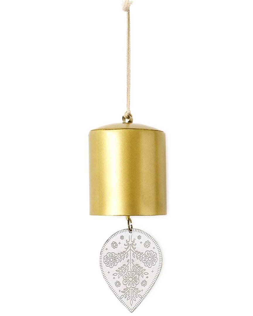 Matr Boomie Haveli Bell Etched Brass Džcor