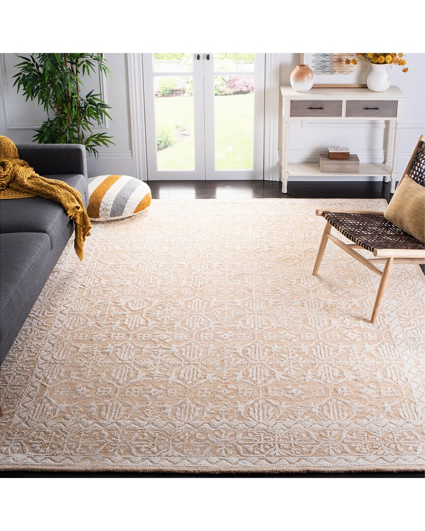 Safavieh Metro Wool & Cotton Rug In Neutral