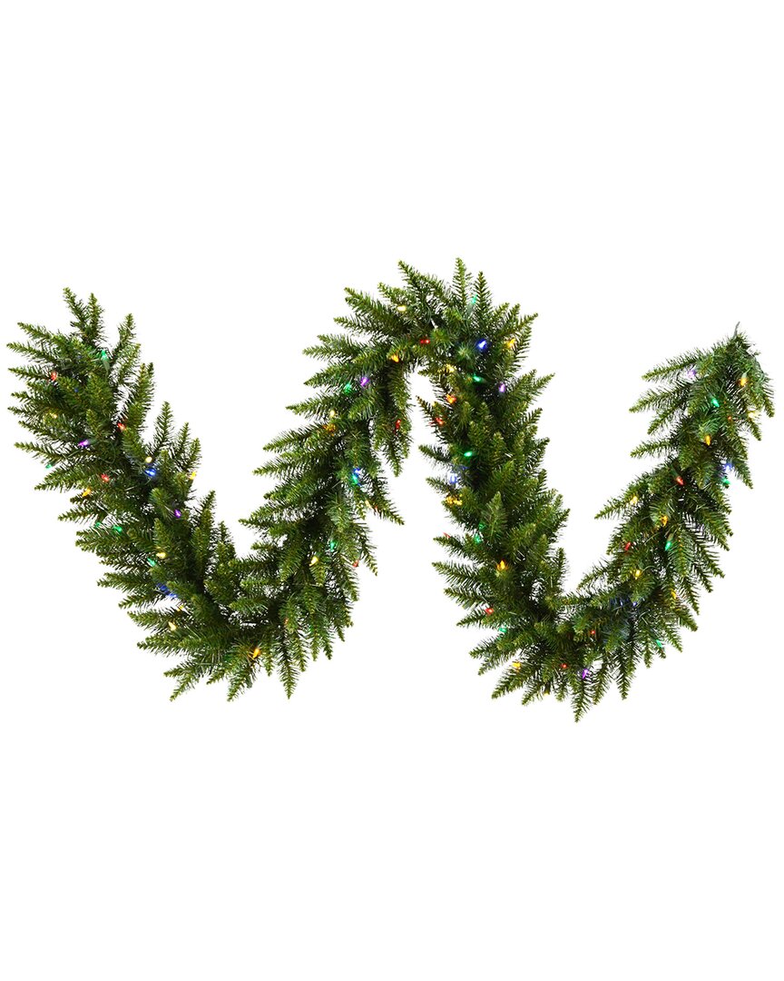 Vickerman 9ft Camdon Fir Artificial Christmas Garland In Green