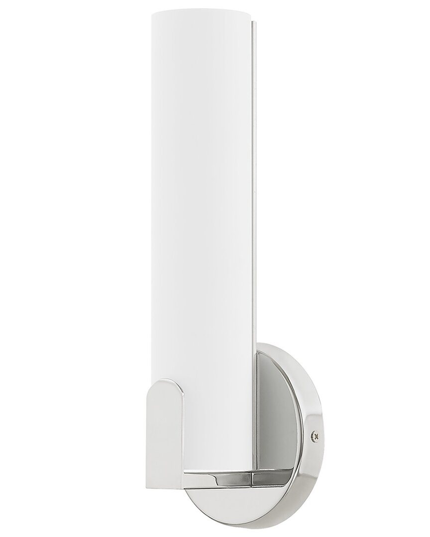 LIVEX LIGHTING LIVEX LIGHTING LUND 10W LED POLISHED CHROME ADA WALL SCONCE
