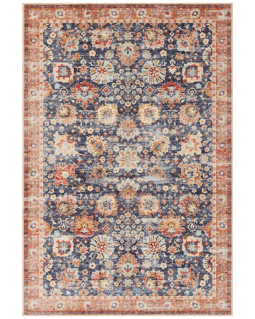 Ecarpet Sultana Traditional Area Rug In Blue