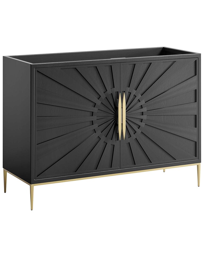Modway Awaken 48 Double Or Single Sink Compatible In Black