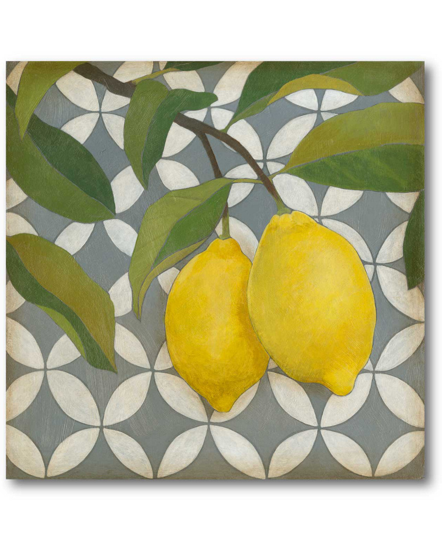 Courtside Market Wall Decor Fruit & Pattern I Canvas Wall Art