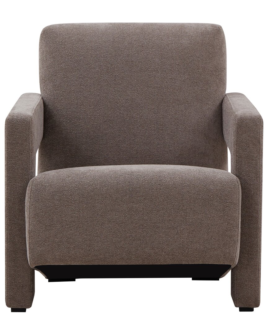 Safavieh Couture Faylin Boucle Accent Chair In Brown