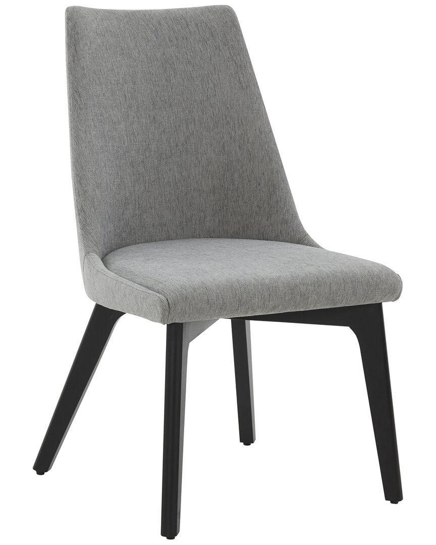 Safavieh Couture Sandralynn Linen Dining Chair In Grey