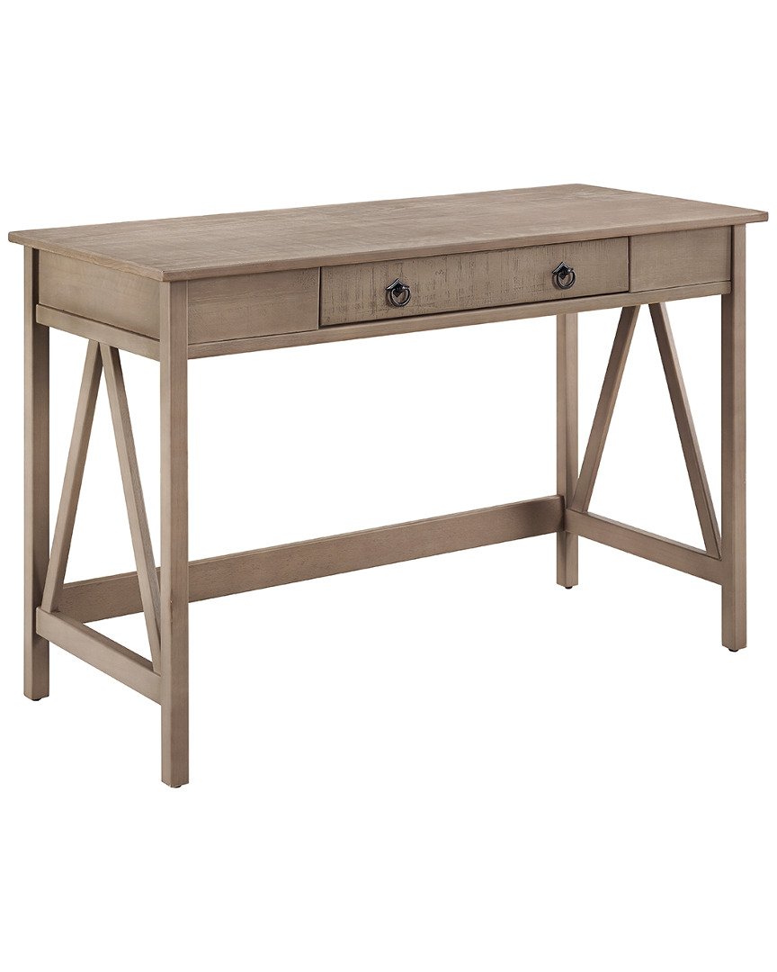 Linon Furniture Linon Titian Rustic Gray Desk