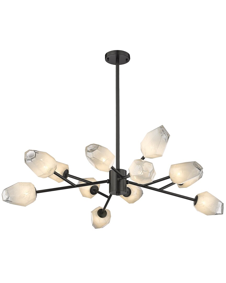 Shop Bethel International Chandelier In Black