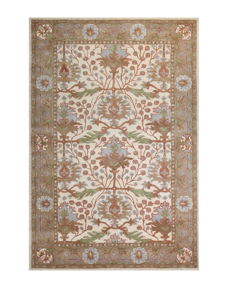 Bashian Rugs Somers Wilshire Wool Rug In Beige