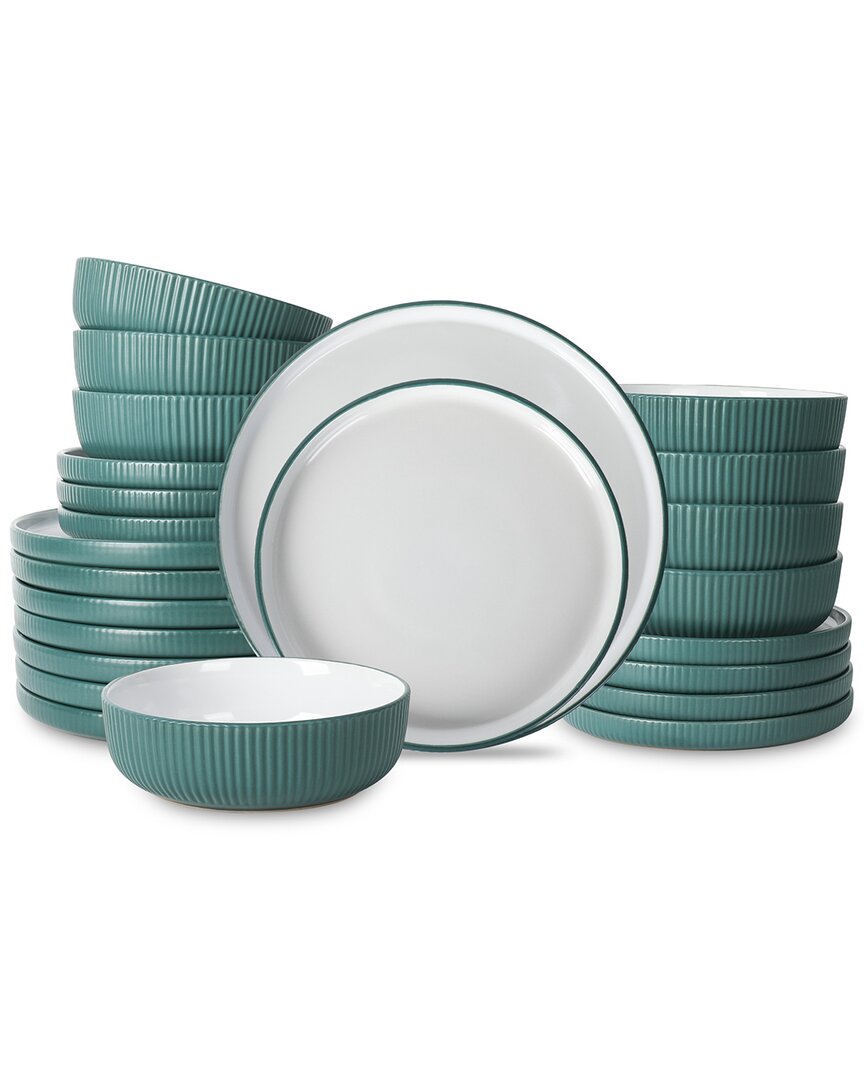 Christian Siriano Laro 24pc Stoneware Dinnerware Set