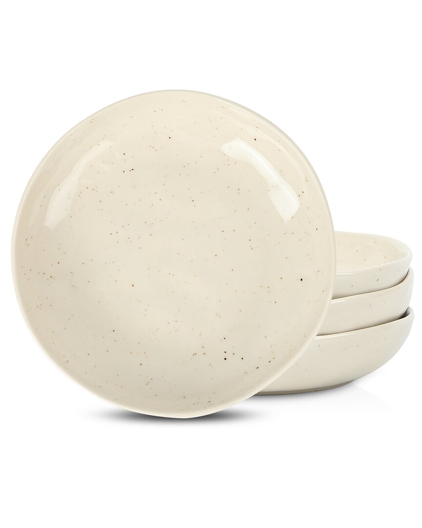 Stone Lain Mirella 4pc Pasta Bowl Set Beige