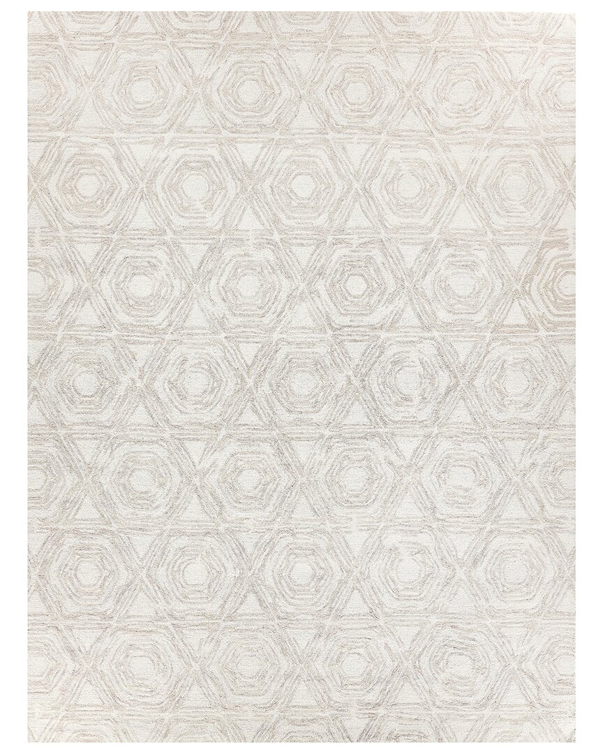 Exquisite Rugs Caprice Hand-tufted New Zealand Wool Rug In Beige