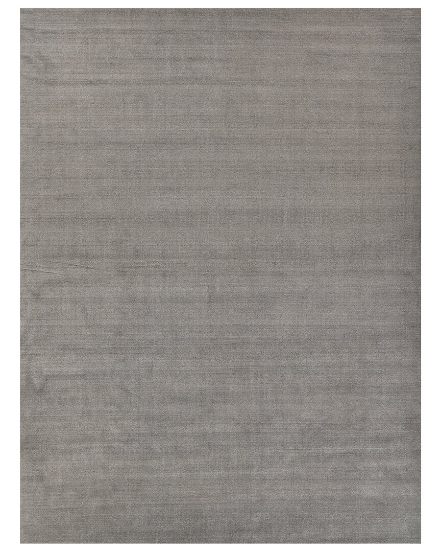 Exquisite Rugs Sanctuary Hand-loomed New Zealand Wool And Bamboo Silk Rug In Taupe