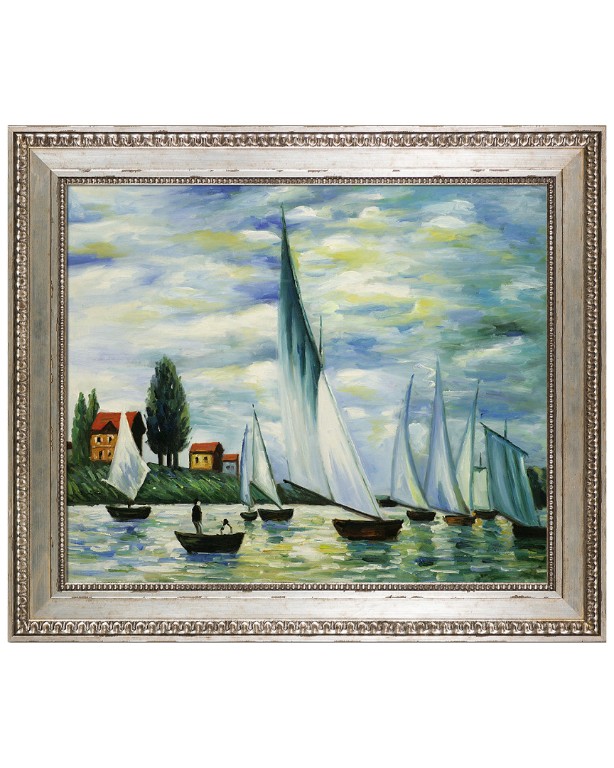 Overstock Art Regates At Argenteuil By Claude Monet Oil Reproduction