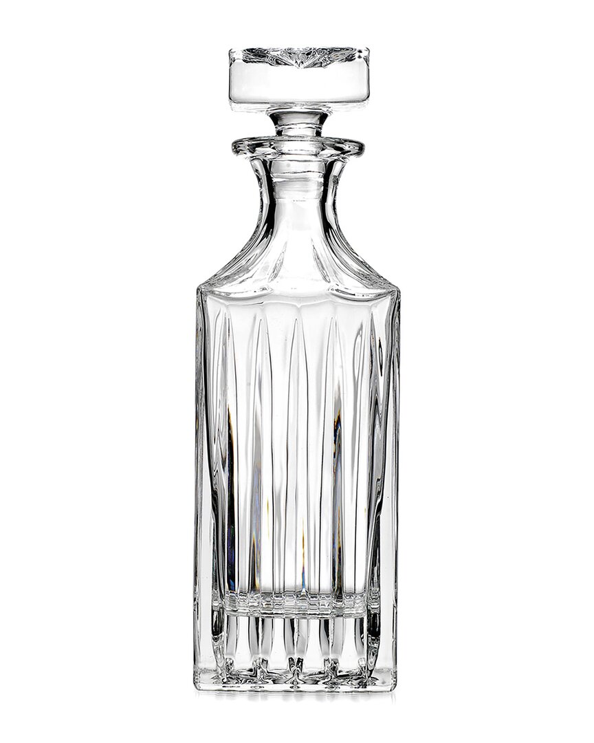 Godinger Parallels Whiskey Decanter In Clear
