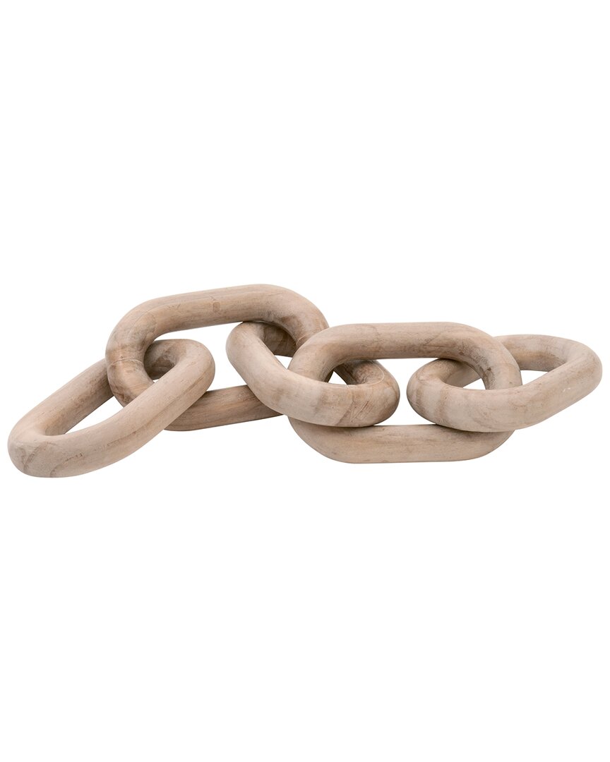 Essentials For Living Cinq Wood Link In Neutral