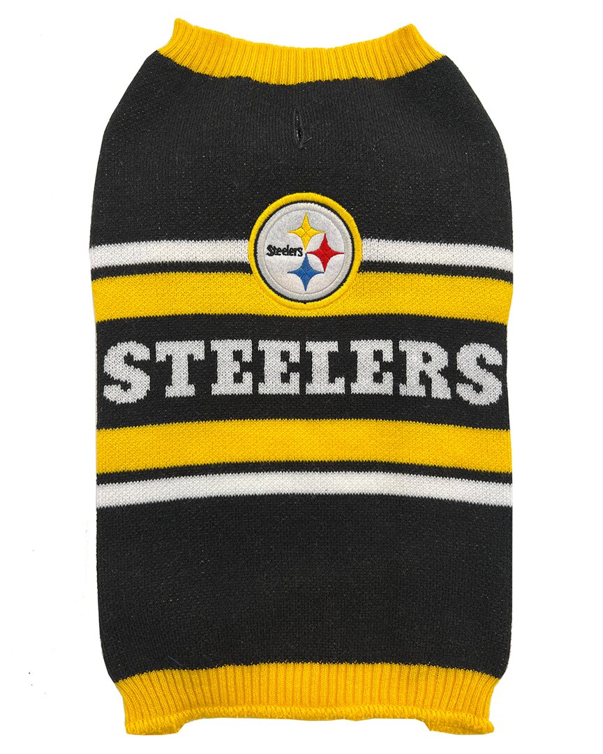 Shop Pets First Nfl Pittsburgh Steelers Pet Sweater In Multicolor