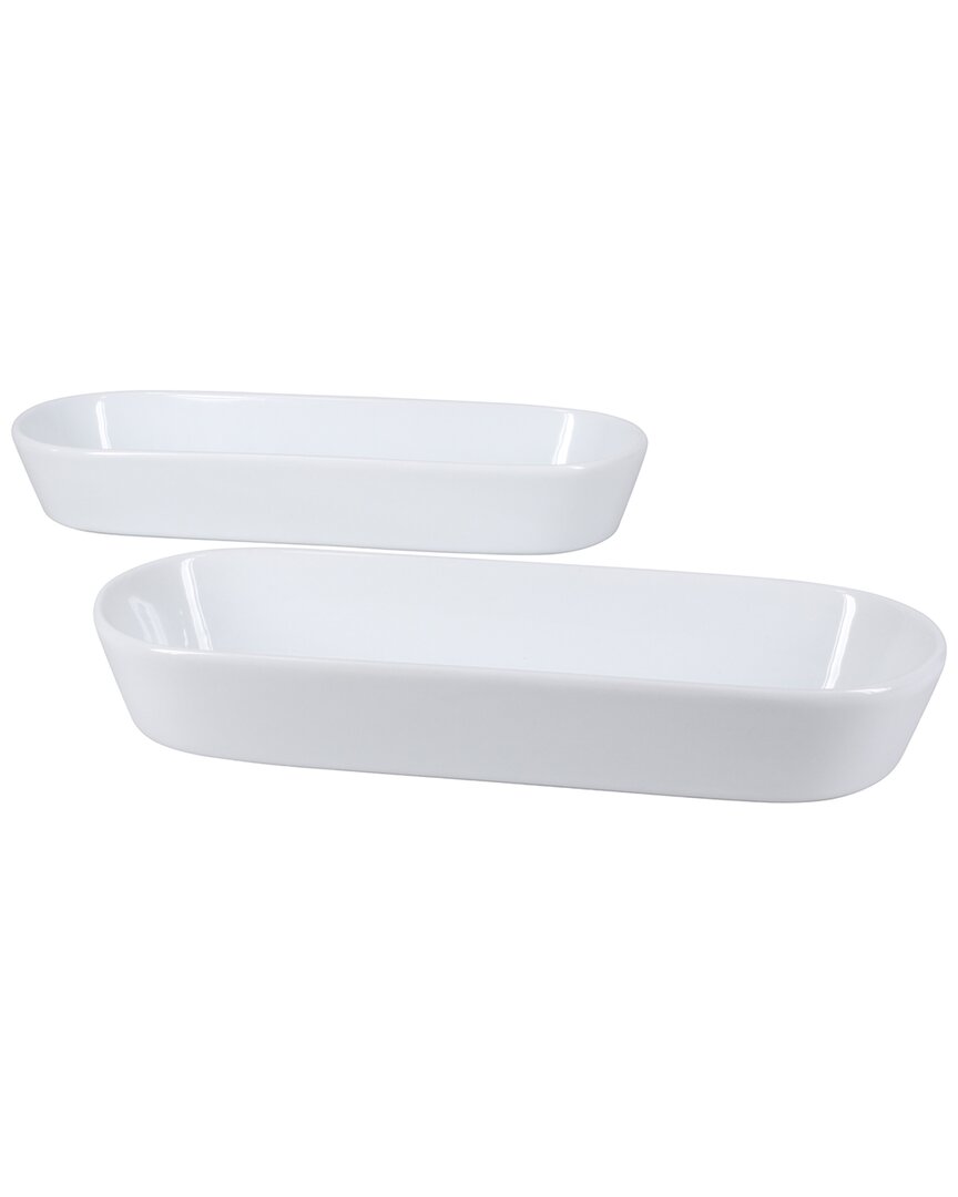 Bia Cordon Bleu Set Of 2 Oslo Oblong Bakers