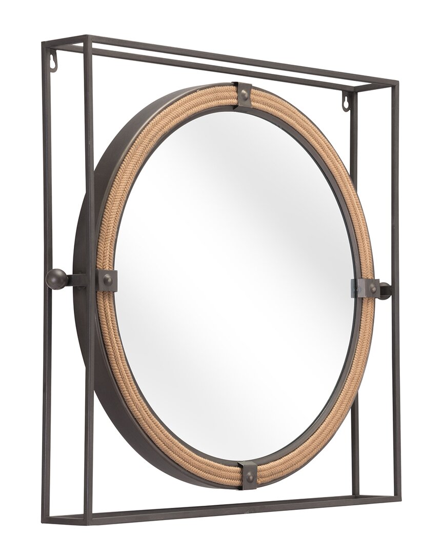 Zuo Modern Capell Mirror In Gray