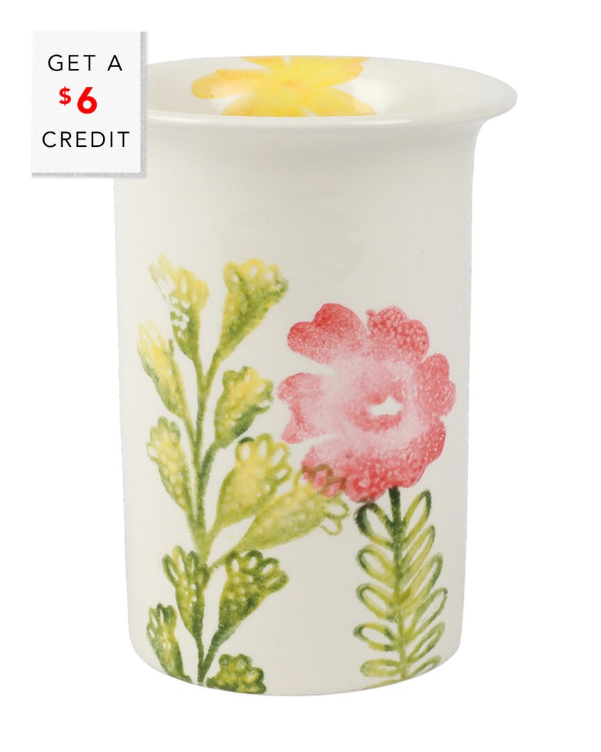 Vietri Fiori Di Campo Small Vase In Multi