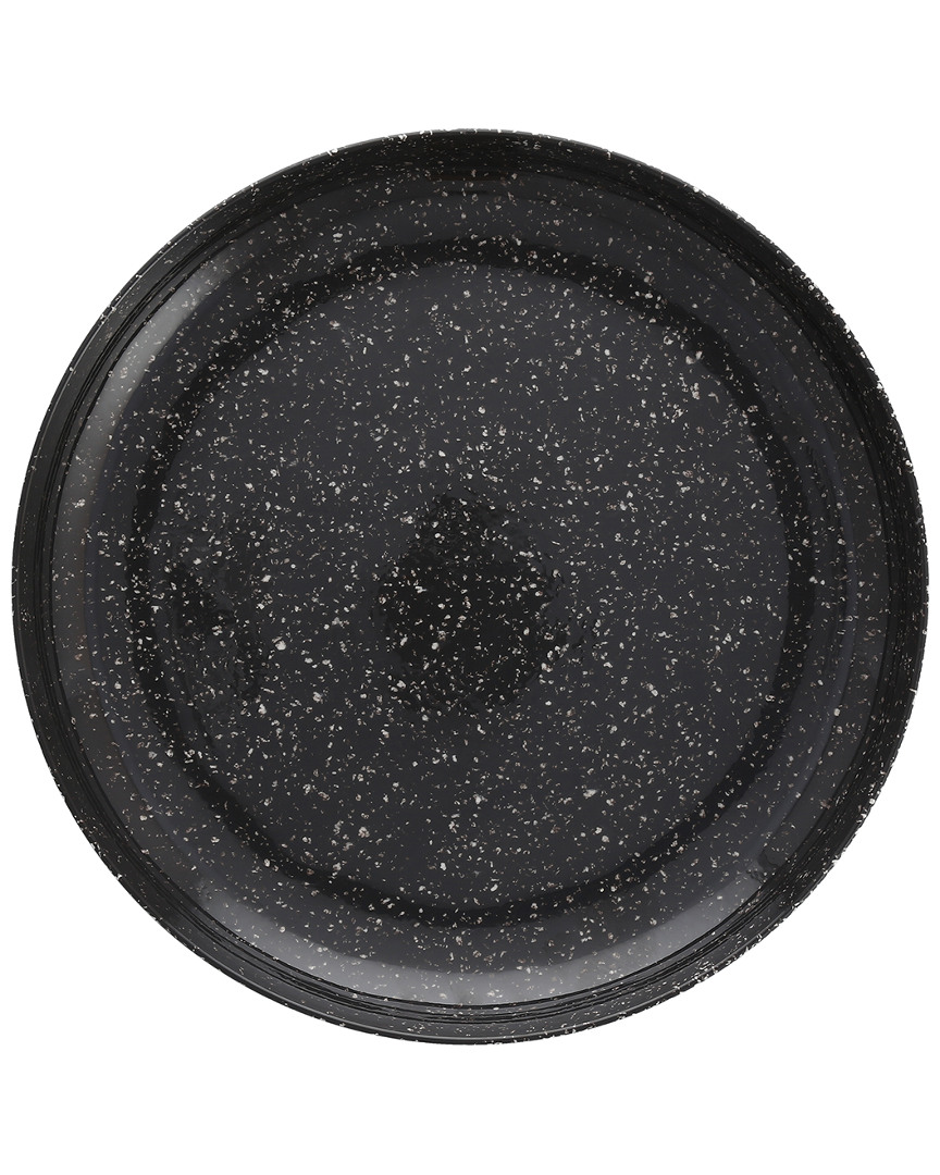 Fortessa Dvm Camp Charcoal Coupe Round Plate