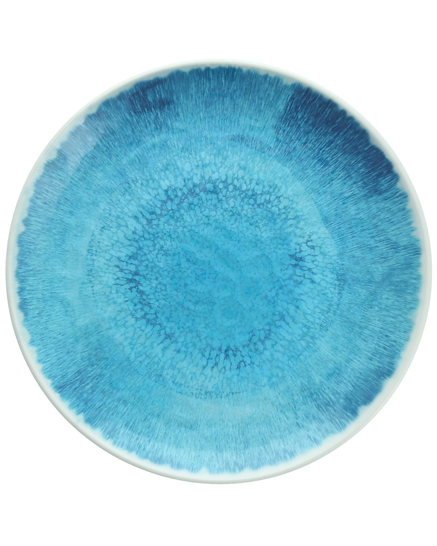 Fortessa Dvm Flora Blue Dinner Plate