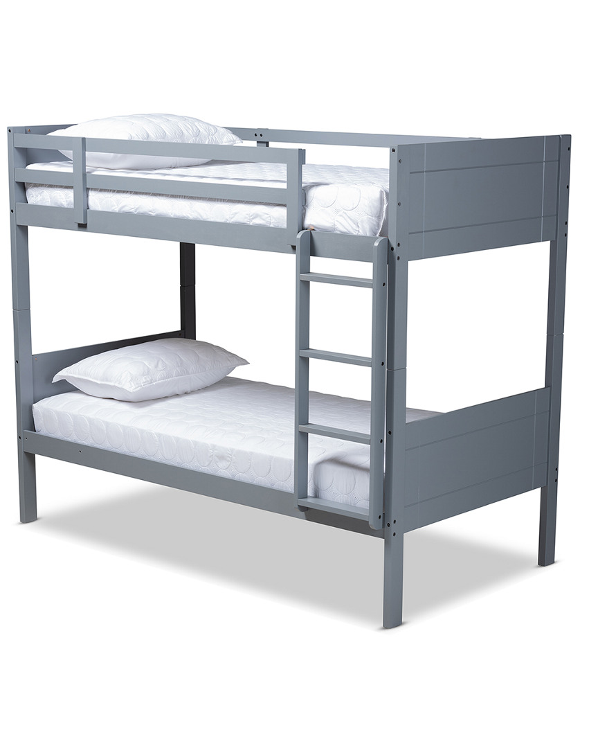 Design Studios Elsie Modern And Contemporary Twin Size Bunk Bed