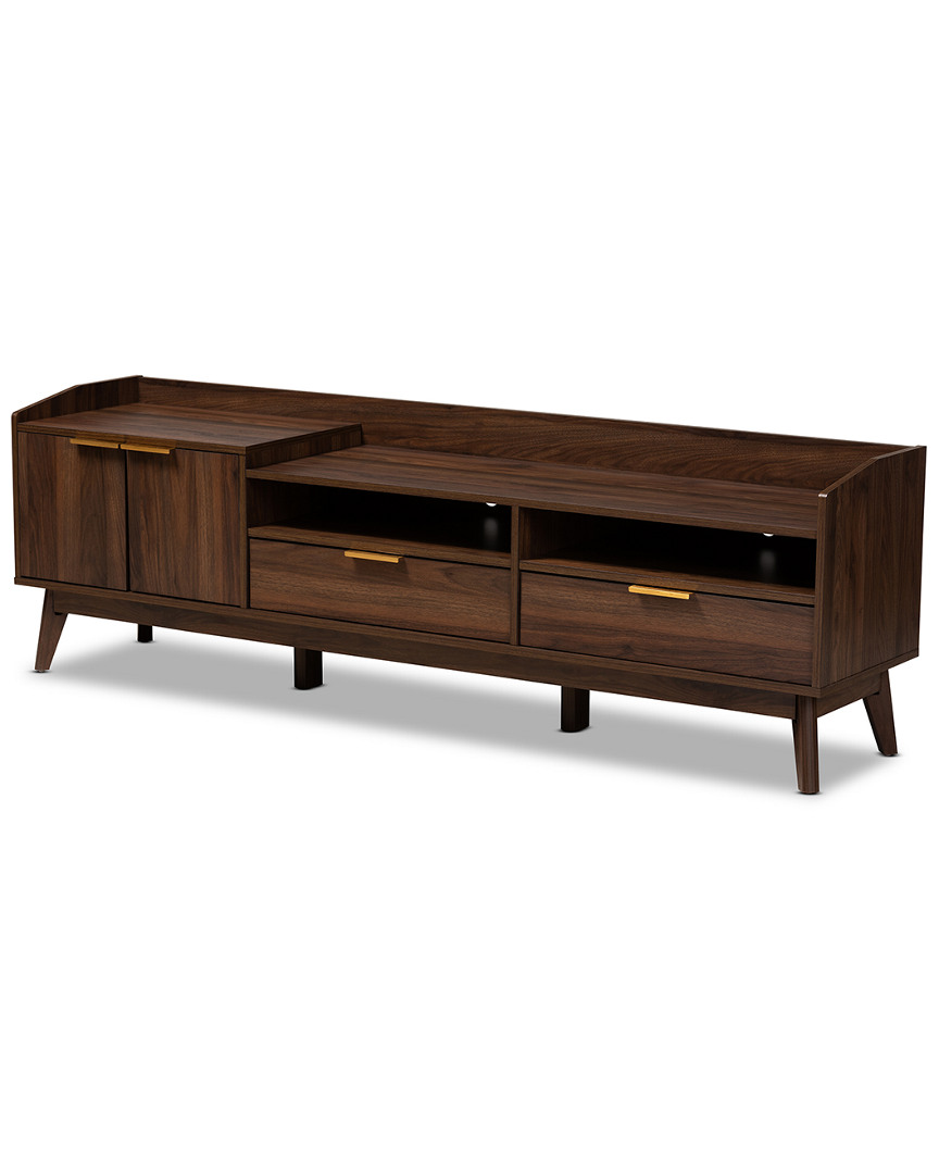 Design Studios Lena Mid-century Modern 2-drawer Wood Tv Stand