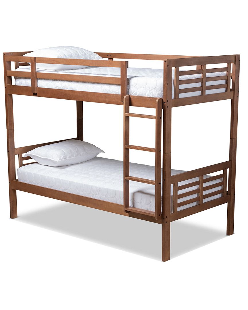 Design Studios Jude Modern And Contemporary Twin Size Bunk Bed