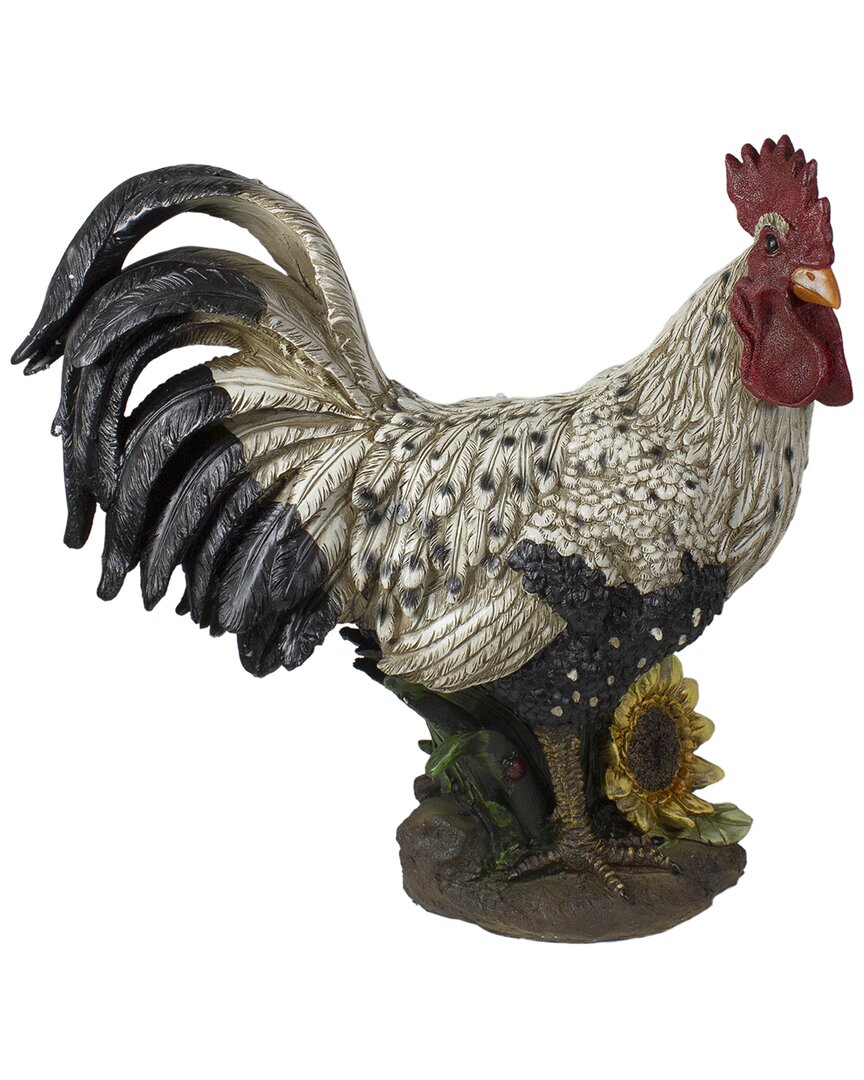 Northlight 17in Standing Rooster Outdoor Garden Statue
