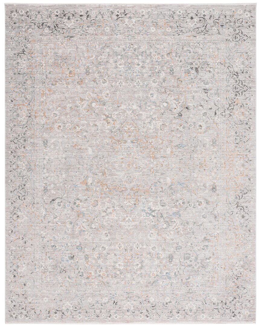 Ralph Lauren Lauren  Polyester Rug In Gray
