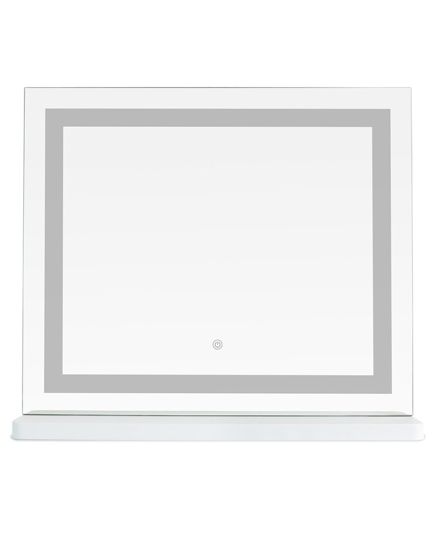 Tov Furniture Lola Led Panel Vanity Mirror In Gray