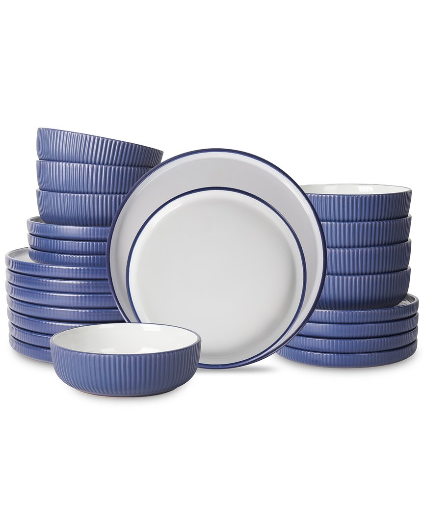 CHRISTIAN SIRIANO CHRISTIAN SIRIANO LARO 24PC STONEWARE DINNERWARE SET