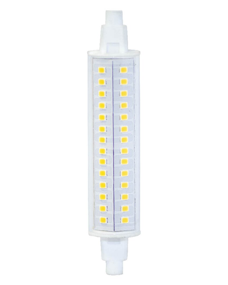 Bulbrite Pack Of 2,10 Watt 120v Dimmable Clear J-type Led Mini Bulbs (r7s) Base