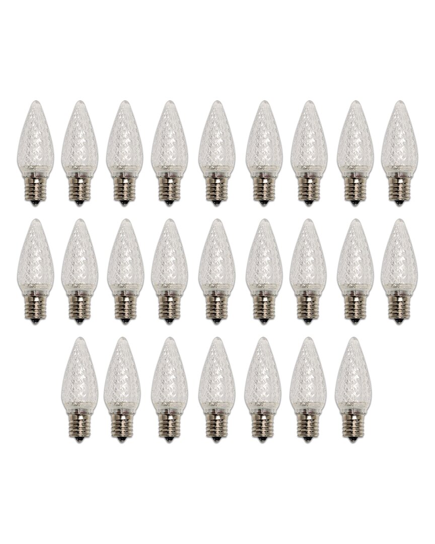Bulbrite Pack Of (25)0.6 Watt Clear C9 Led Light Bulbs (e17) Base,2700k