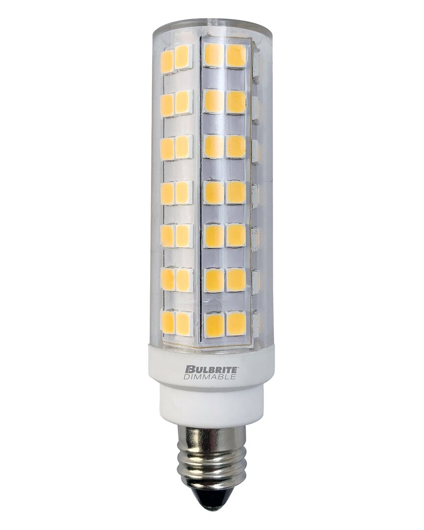 Shop Bulbrite Pack Of 2-6.5 Watt 120v Clear T6 Led Mini Bulbs With Candelabra(e12)base