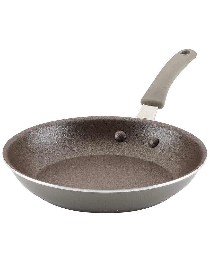 Rachael Ray Cook + Create Aluminum Nonstick Frying Pan, 10" In Grey