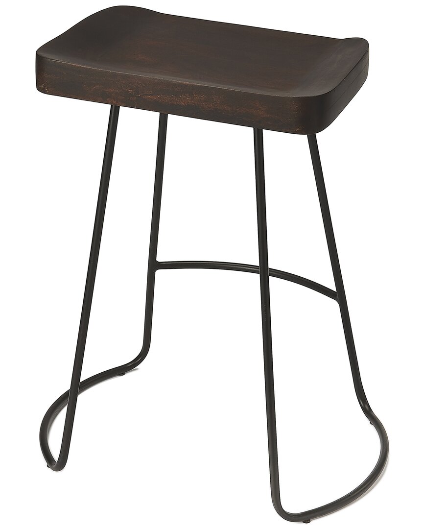 Butler Specialty Company Alton Backless Coffee 25.5in Counter Stool In Brown