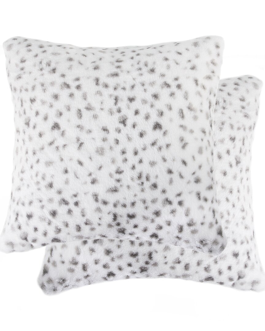 Shop Luxe Faux Fur 2pc Pillow Set