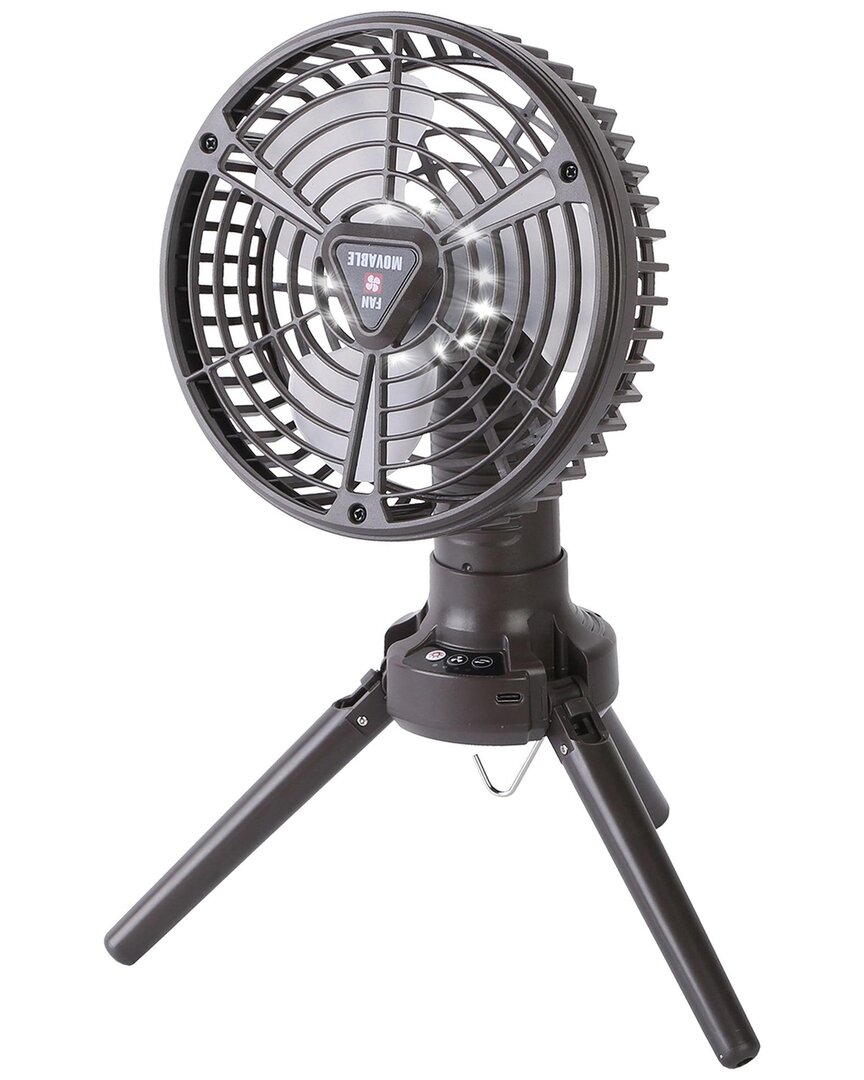 Fresh Fab Finds 10400mah Portable Camping Fan With Led Light