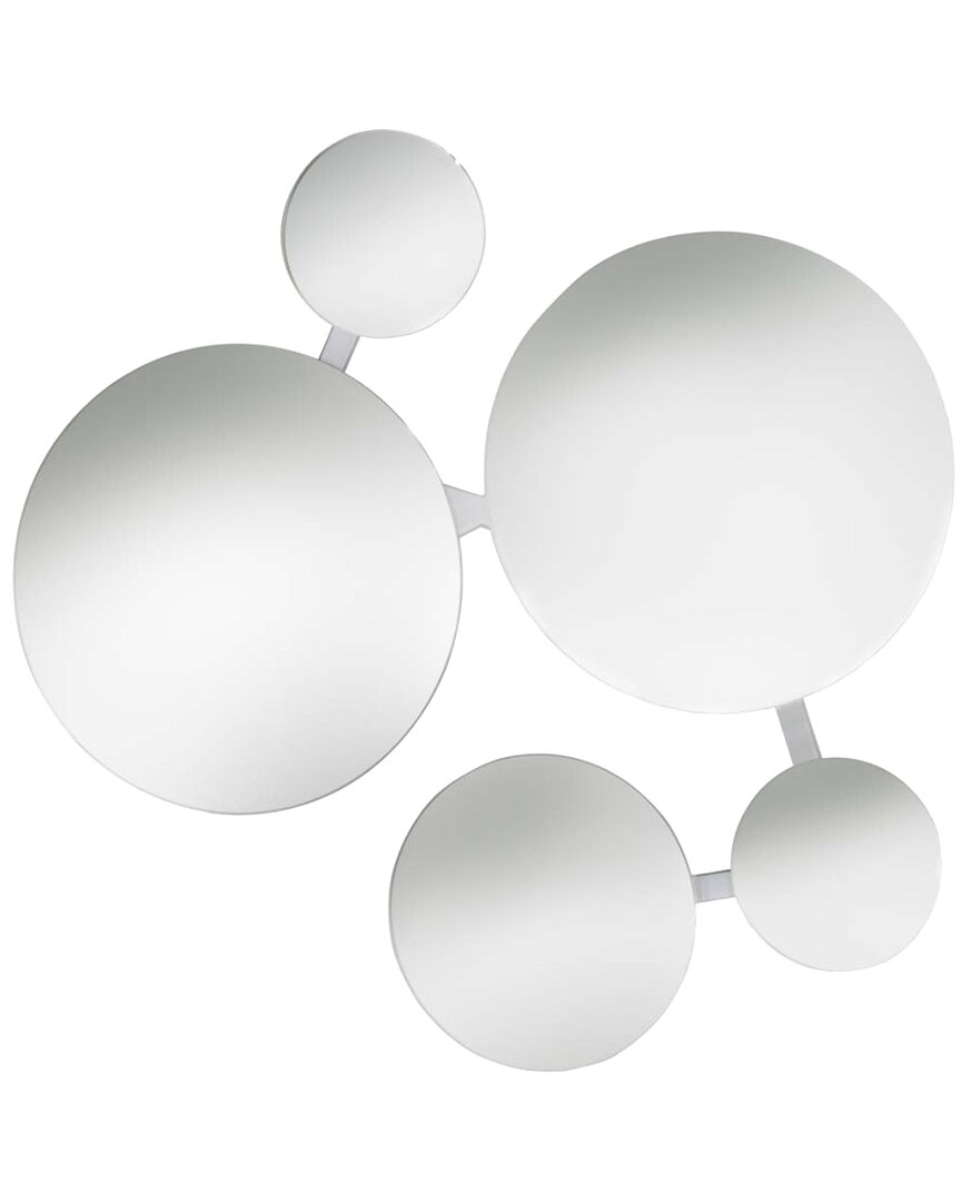 Nova Of California Marshmallow Wall Art Mirror In White