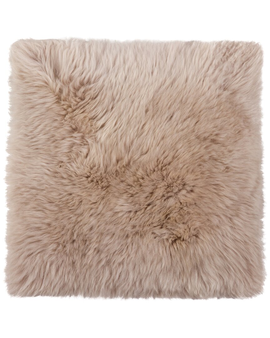 Natural Group New Zealand Sheepskin Chair Seat Pad In Brown