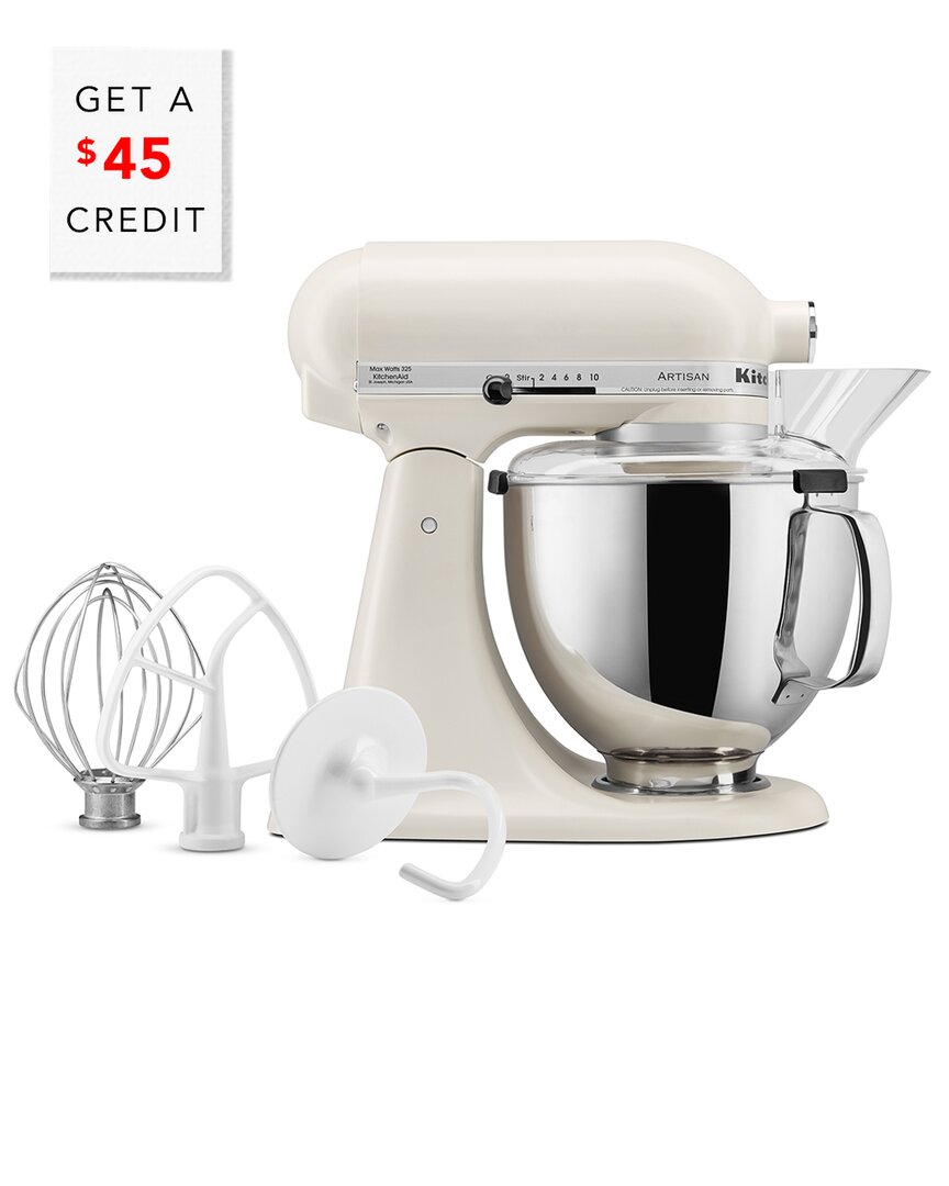 Kitchenaid Artisan Series 5qt Porcelain Tilt-back Head Stand Mixer$45 Credit With $45 Credit