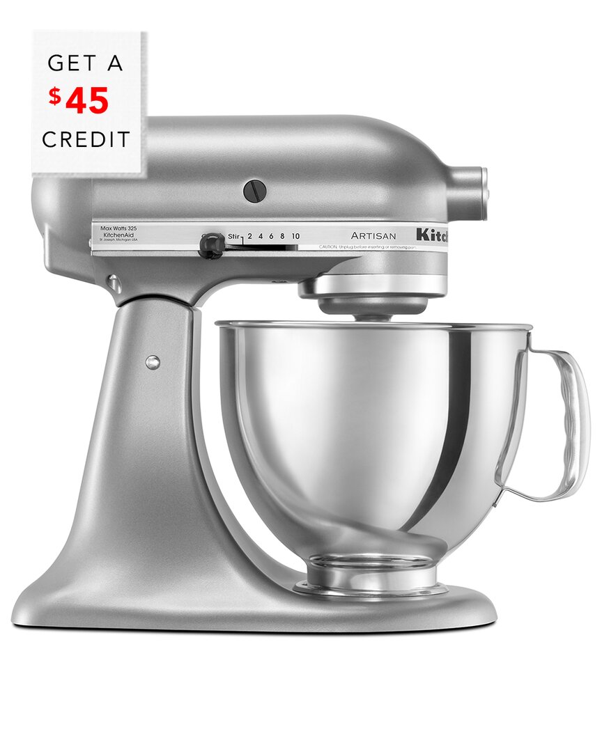 Kitchenaid Artisan Series 5-quart Tilt-head Stand Mixer With Flex Edge Beater Bundle Set Ksm150fe