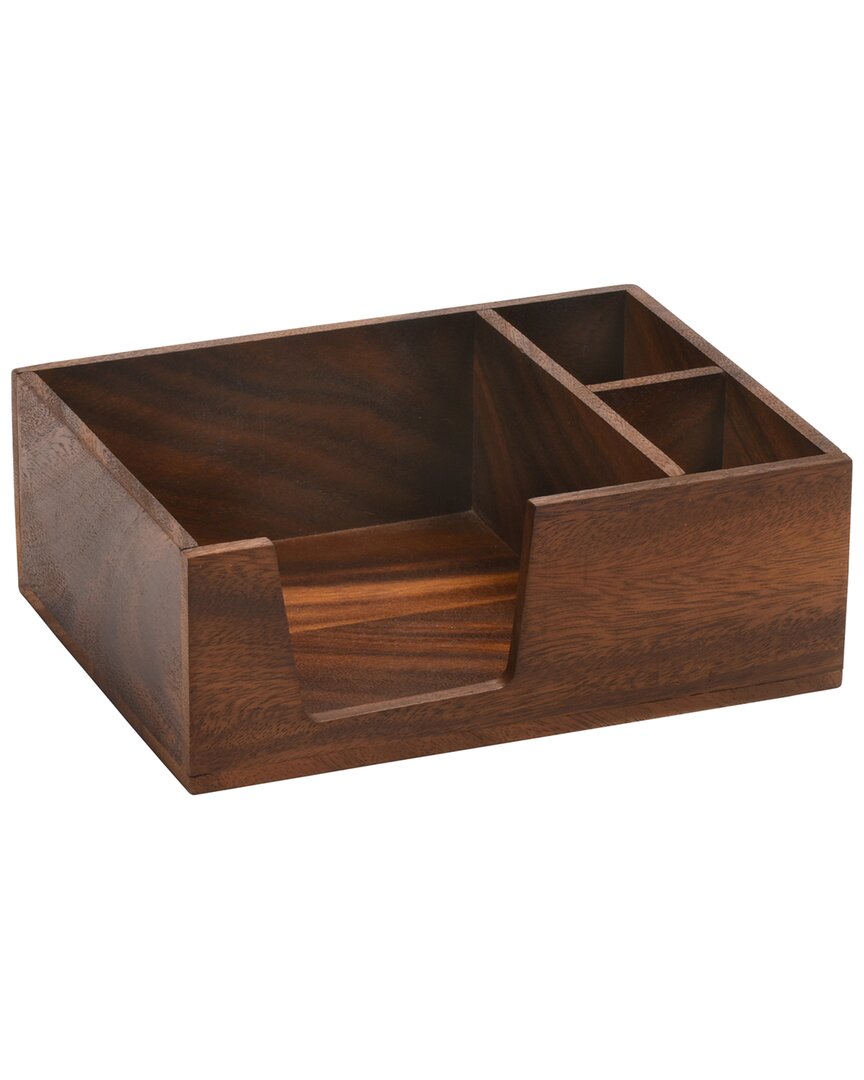 KALMAR HOME KALMAR HOME FLATWARE & NAPKIN HOLDER - SMALL 